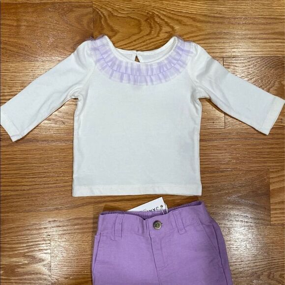 Janie and Jack Purple Outfit - Picture 5 of 8